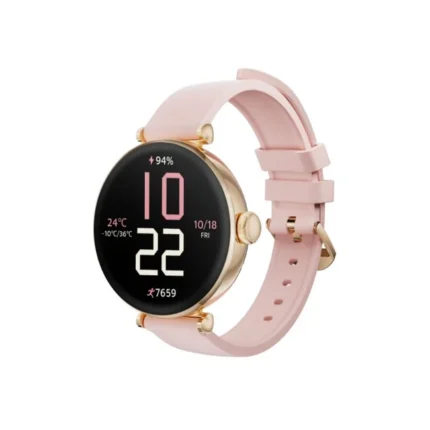 Kieslect Pura Smart Watch with 1.43" AMOLED display, Bluetooth calling, 100+ fitness modes, advanced health tracking, and long battery life