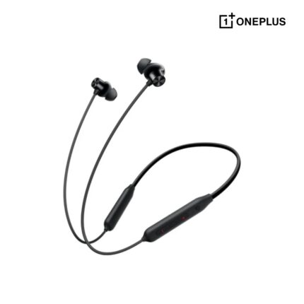 OnePlus Bullets Wireless Z2 ANC Neckband Earbuds with hybrid noise cancellation, booming bass, and long battery life