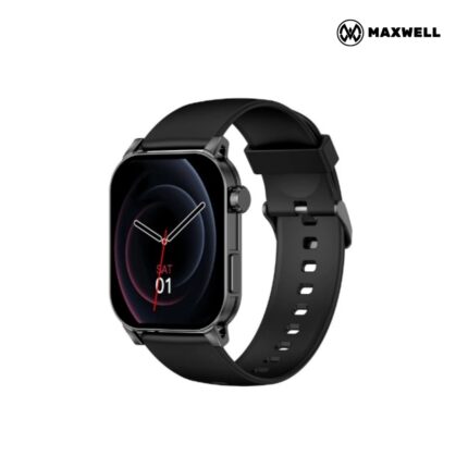 Maxwell MW Edge Smartwatch with AMOLED Display, IP68 Waterproof, and Long Battery Life
