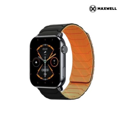 Maxwell MW Element Smartwatch with AMOLED display, heart rate monitoring, and 100+ sports modes