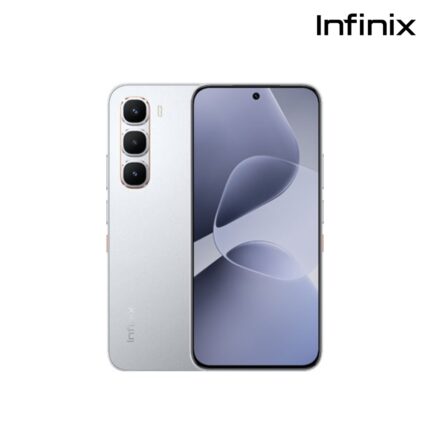 Infinix Hot 60 Pro smartphone with Helio G200 chip, 50MP camera, and 5160mAh battery
