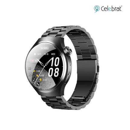 Celebrat SW12 Smart Watch with IP65 waterproof, health monitoring, sports tracking, sleep monitoring, weather, position