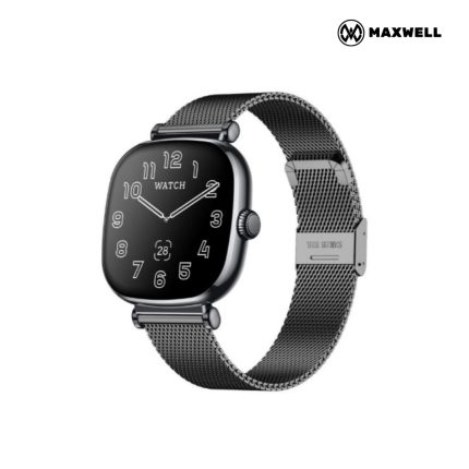 Maxwell Lynx Smart Watch with 1.70-inch AMOLED display, IP68 waterproof, health tracking