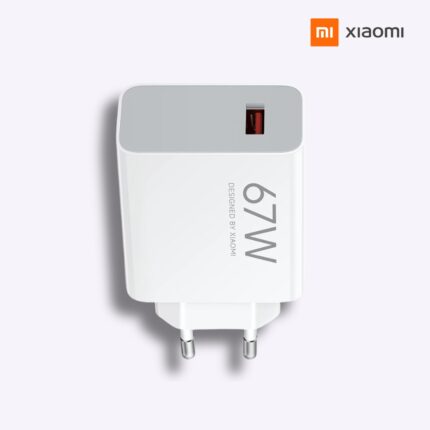 Xiaomi 67W HyperCharge Power Adapter with Type-C port, 67W fast charging, and 10+ safety protections