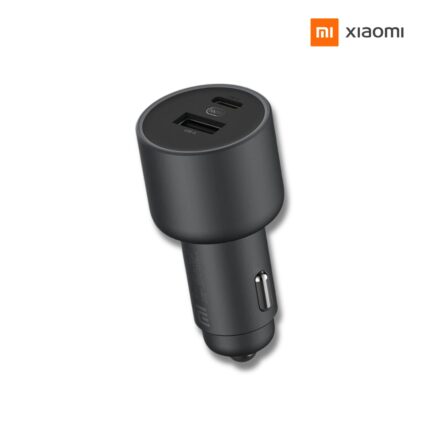 Xiaomi Mi 100W Car Charger with USB-C and USB-A ports, ring LED indicator