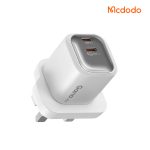 Mcdodo 45W GaN Mini Fast Charger (UK) with Dual USB-C Ports