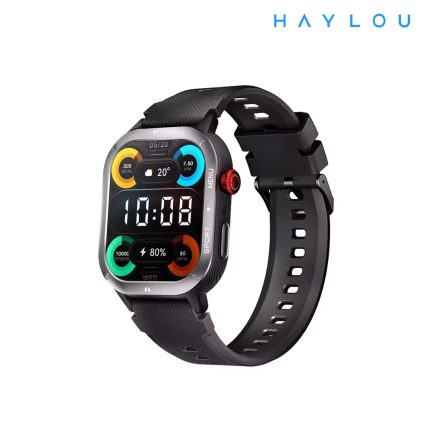 Haylou Iron Neo Smart Watch with 1.95″ HD display, Bluetooth calling, 3ATM waterproof