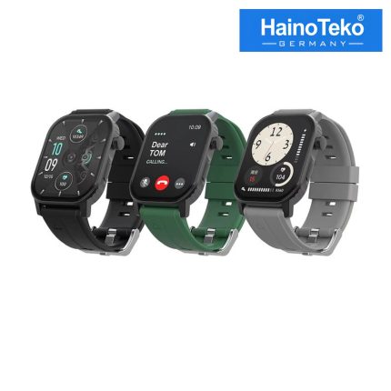 HainoTeko Top 10 Smart Watch with 1.4-inch AMOLED, heart rate SpO2, 5ATM waterproof