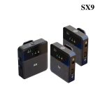 SX9 Wireless Clip Microphone Dual Mic