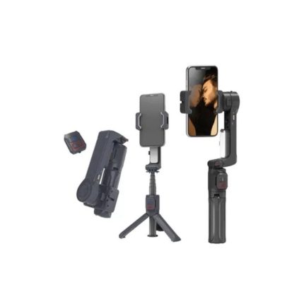 A10 Pocket Gimbal with Smart Anti-Vibration, Extension Rod, Bluetooth Remote Control