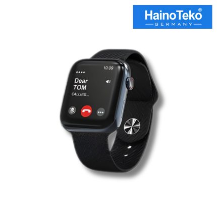 Hainoteko Top 2 Series 9 Smart Watch with full AMOLED screen, Bluetooth calling, 3 straps