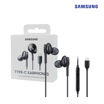 Samsung AKG Type C Earphones with built-in DAC, 2-way speakers, tangle-free cable