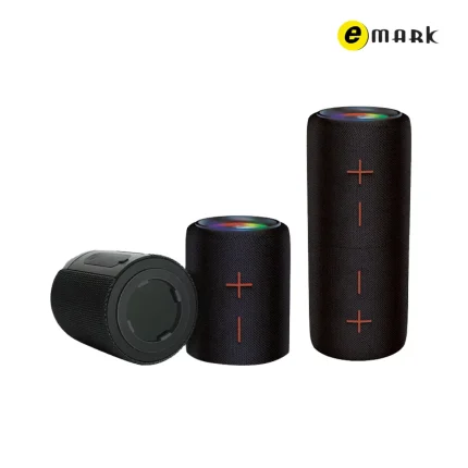 EMARK MT-17 Portable Speaker splits into 2 for stereo sound, Bluetooth 5.3, IPX5 waterproof