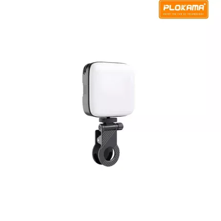 Plokama U80 LED Light with 3000-9900K color temperature, 360° clip-on rotation, 2000mAh battery