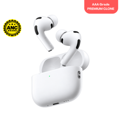 Premium ANC TWS Earbuds Pro with active noise cancellation, wireless charging, and long battery life