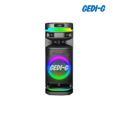 GEDI‑G‑GD‑9008 Bluetooth Speaker with powerful sound, Bluetooth connectivity, and LED lighting