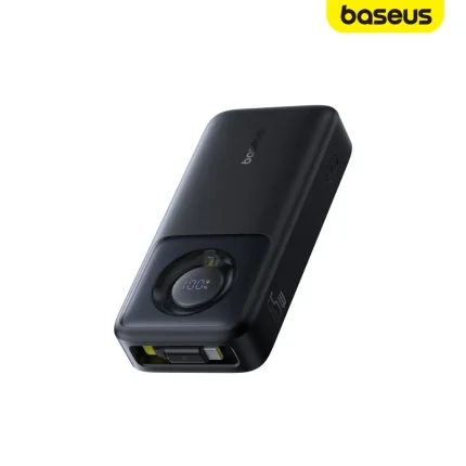 Baseus NOMOS 65W 20000mAh power bank with built-in Type-C cable