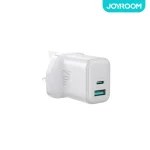 JOYROOM 20W USB A+C Dual Port Fast Charger - TCF21