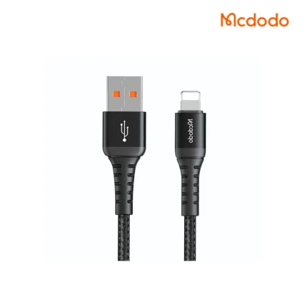 Mcdodo Usb to Lightning data cable with 3A fast charging and nylon braided design