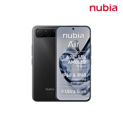 Nubia Air 5G with 1.5K AMOLED display, 50MP camera, and IP69K protection