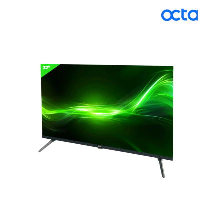 OCTA 32 inch HD TV with Full HD display, vibrant colors, and clear sound