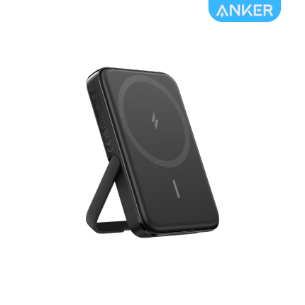 Anker MagGo Power Bank 5000mAh with wireless charging and stand
