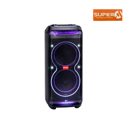 Super M 12 Speaker with 12-inch driver, Bluetooth connectivity, and high-volume output