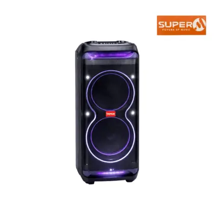 Super M 12 Speaker with 12-inch driver, Bluetooth connectivity, and high-volume output