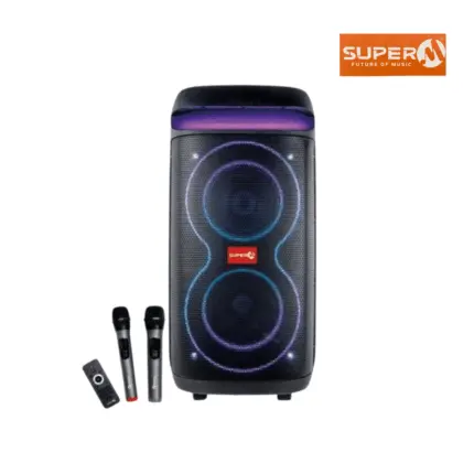 Thunder Bolt Super M 08 Speaker with 8-inch driver, Bluetooth connectivity, and high-volume output