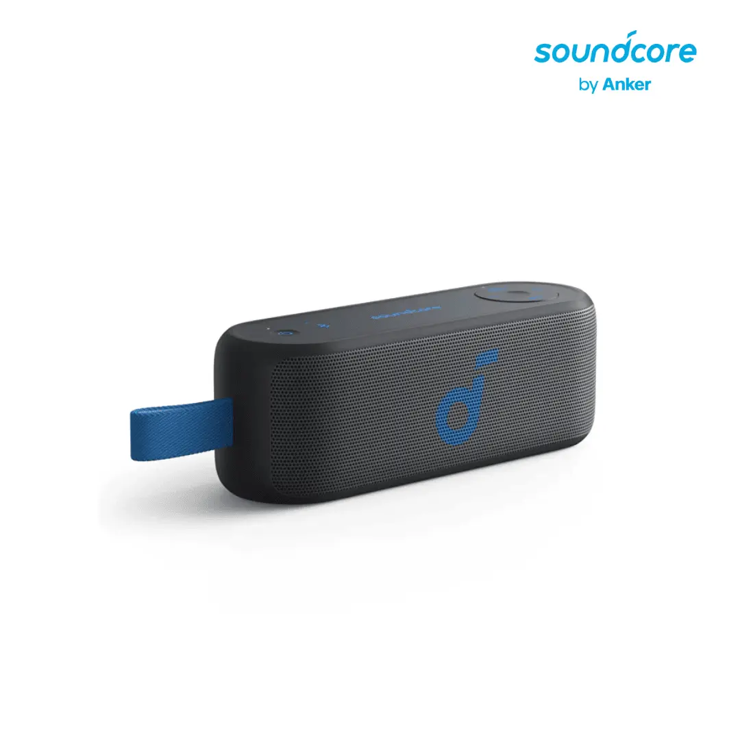 soundcore Select 3 speaker with 360-degree sound and full-body lighting