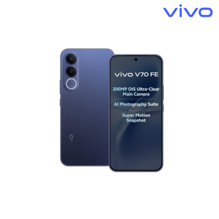 Vivo V70 FE 5G 12GB RAM with 7000mAh battery, 200MP camera, AMOLED display