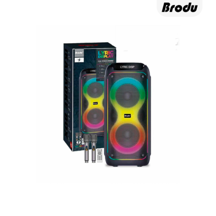 Brodu BTS 2108 Bluetooth Speaker with wireless connectivity and rechargeable battery