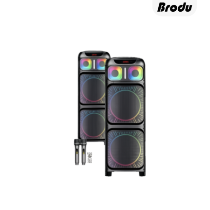 Brodu BTS 2172 Bluetooth Speaker with wireless connectivity and rechargeable battery