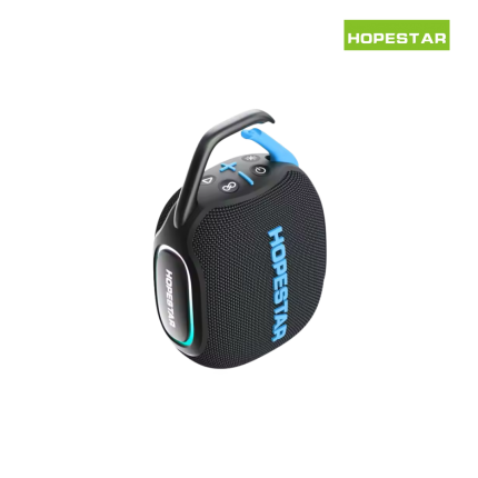 HOPESTAR P91 15W waterproof outdoor Bluetooth speaker with RGB lights and compact design