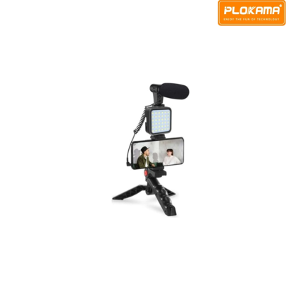 Plokama PK-772 Video Making Kit with adjustable height, sturdy construction, and portable professional design
