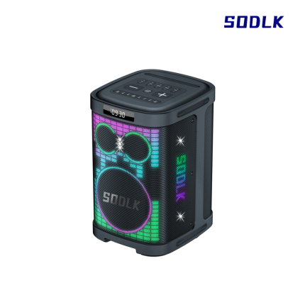 SODLK K13 400W Portable Party Speaker with Bluetooth 5.3, RGB lights, and TWS stereo