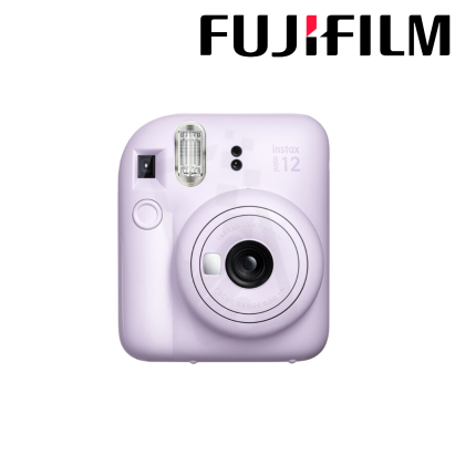 Fujifilm Instax Mini 12 instant camera with selfie mode and automatic exposure
