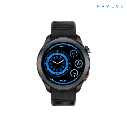 Haylou Solar Neo 2 Smart Watch with 1.53 inch HD display, Bluetooth calling, and rotating crown