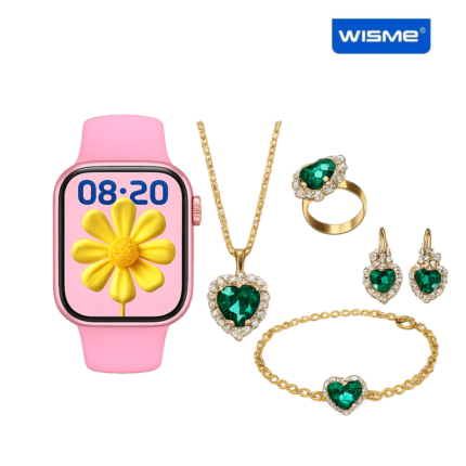 KEQIWEAR KW79 Mini Smart Watch with Bluetooth calling, heart rate tracking, and fitness features