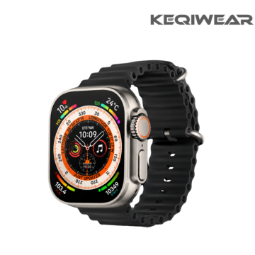 KW100 Ultra 3 Smart Watch with AMOLED display, Bluetooth calling, and health monitoring features