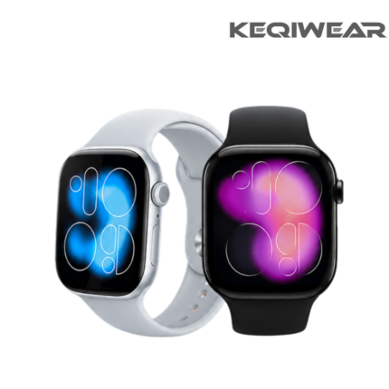 KW90 MAX Smart Watch with 2.2-inch HD display, Bluetooth calling, health monitoring, and wireless charging