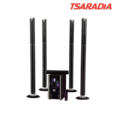 5.1 Home Theater Multimedia Bluetooth Speaker with 30000W output, Bluetooth connectivity, and USB playback