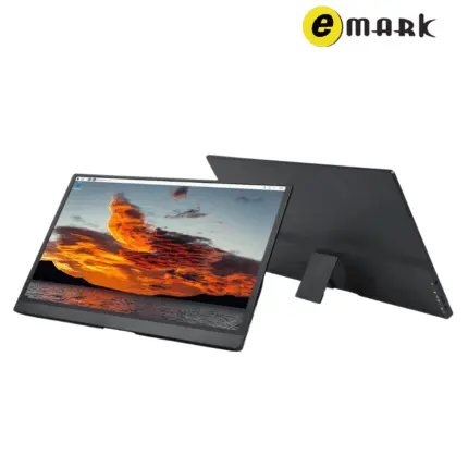 E-Mark LIBRA 15P 15.6-inch 60Hz Portable Monitor with Full HD IPS display, USB-C connectivity, and Mini HDMI