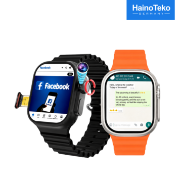 Haino Teko FG10 Mini Smart Watch with 4G SIM, rotating camera, and 64GB storage