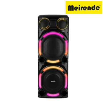 MEIRENDE MRD-1515 Bluetooth Speaker with dual 15-inch speakers, Bluetooth connectivity, and rechargeable battery