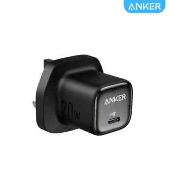 Anker 20W ZOLO PD 3.0 Charger A2699K11 Black with GaN II technology and compact USB-C fast charging
