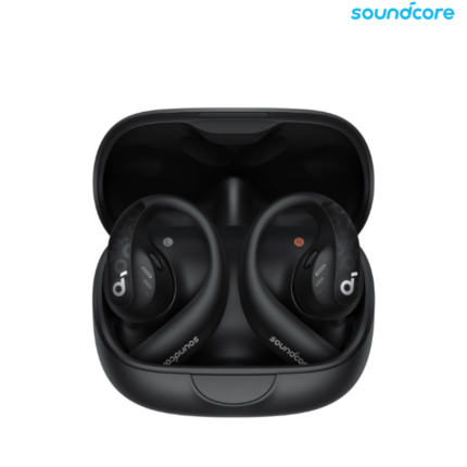 Anker Soundcore AeroFit Pro Open-Ear Earbuds with 16.2mm drivers, LDAC audio, Spatial Audio, and 46-hour battery life