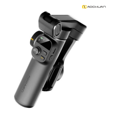 AOCHUAN SMART X2 Mobile Gimbal with AI face tracking, 3-axis stabilization and 7.8-inch extension rod