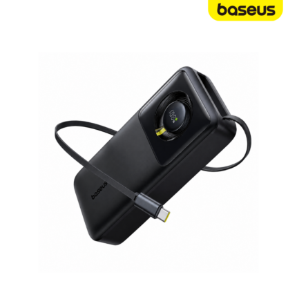 Baseus 30W NOMOS 20000mAh Power Bank with retractable cable and digital display