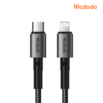 MCDODO CA2850 36W Type-C to Lightning Cable with 480Mbps data sync and reinforced SR design